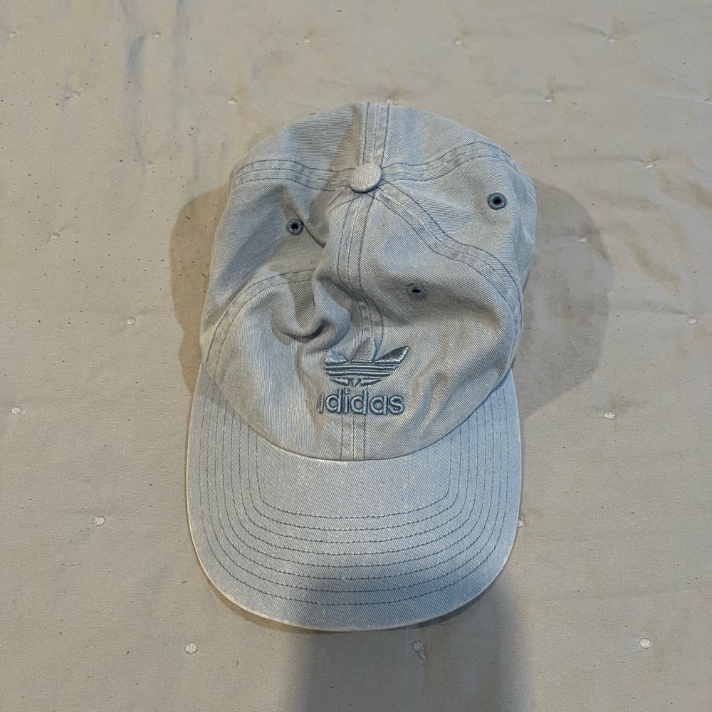 baby blue adidas hat